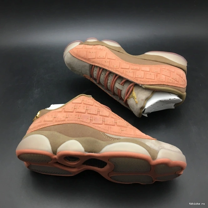 Rep TB CLOT Jordan 13 Air Sepia Blush Canteen-Terra AT3102-200 Low x Stone 0729
